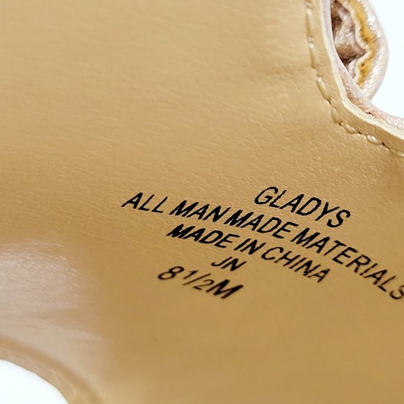 NWT- ADRIENNE VITTADINI gladys mule sandal Sz 8.5 - Picture 8 of 8